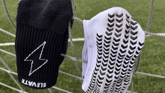 Lightning Grip Socks for footballers. Are grip socks worth it for footballers?