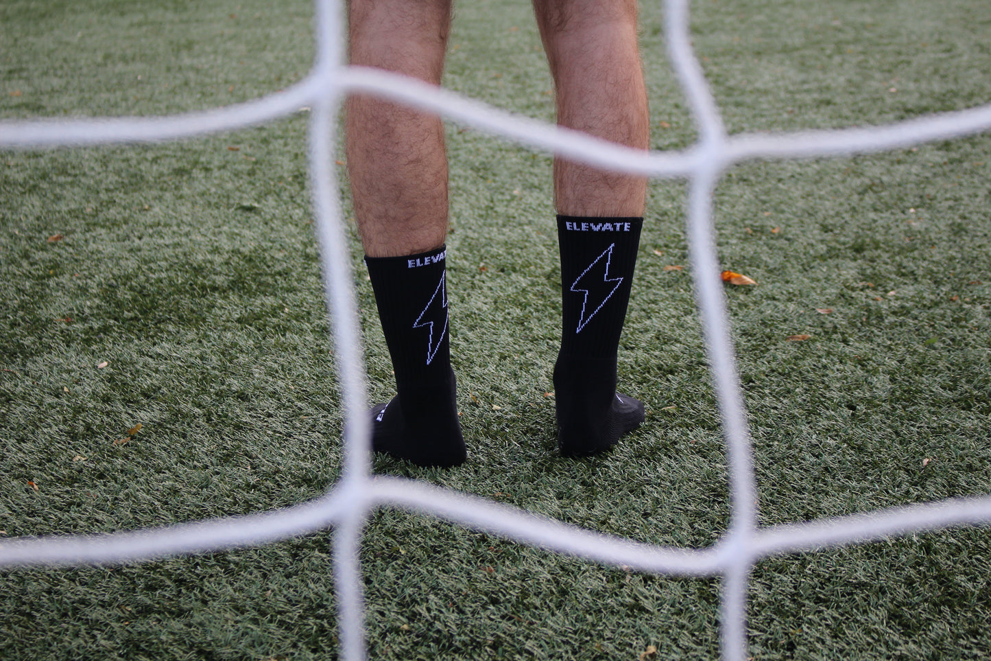 Elevate Grip Socks - Black.