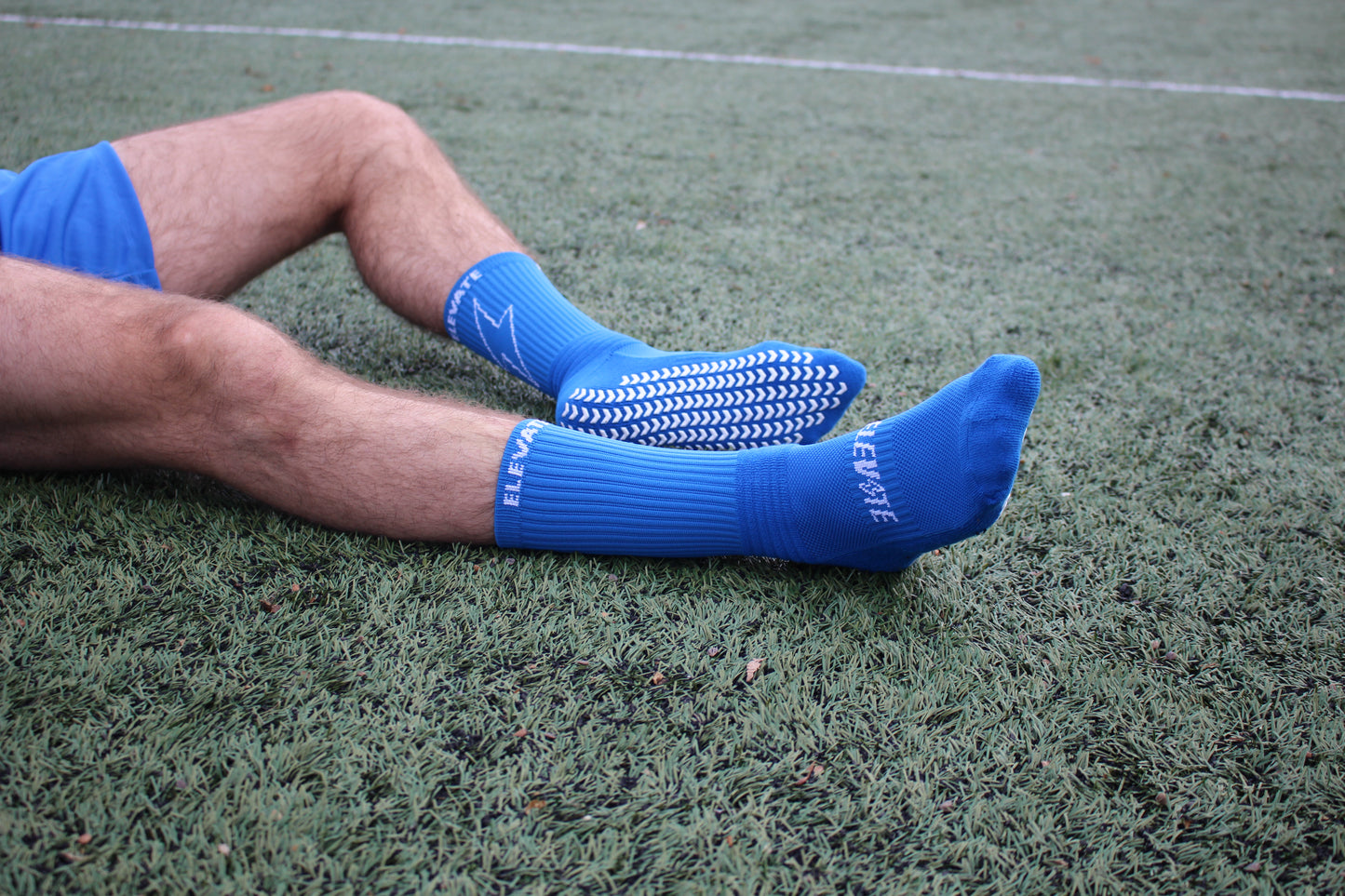 Elevate Lightning Grip Socks - Blue.