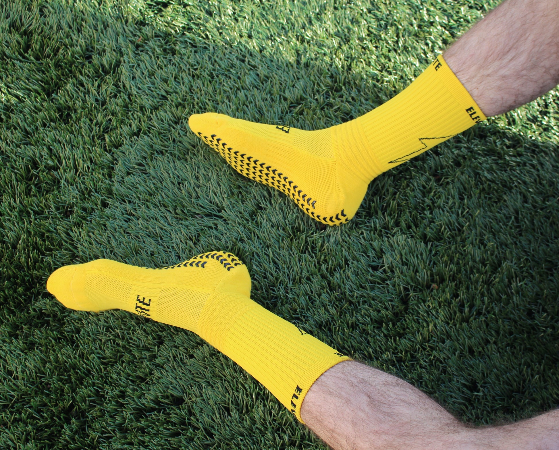 Elevate Grip Socks - Yellow.